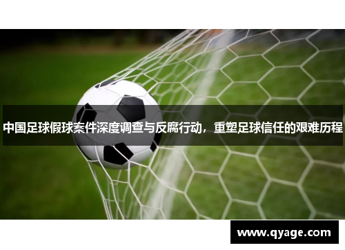 中国足球假球案件深度调查与反腐行动，重塑足球信任的艰难历程